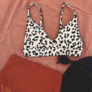 AE Printed Bikini Top
